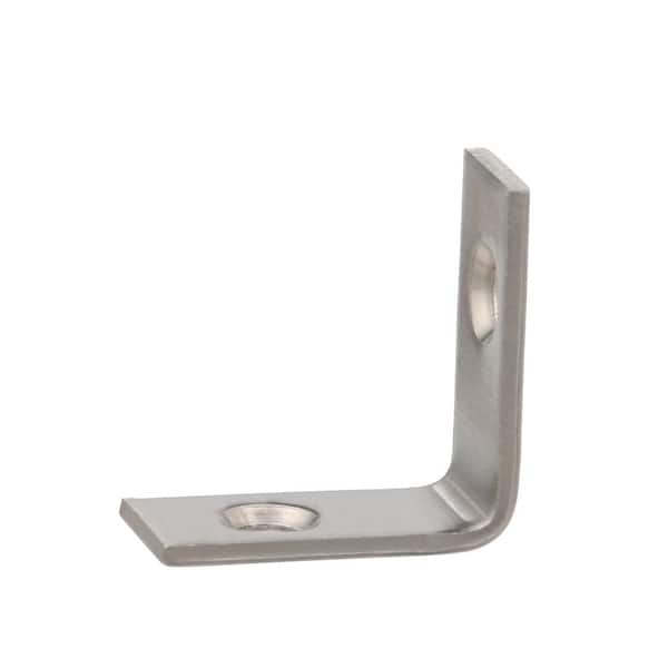 Everbilt - (12-Pack) 1 in. Stainless Steel Corner Brace