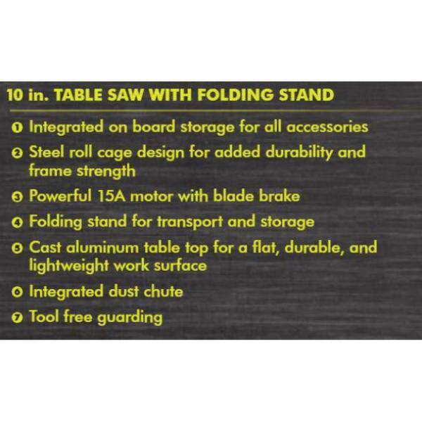 ryobi table saw dust bag home depot
