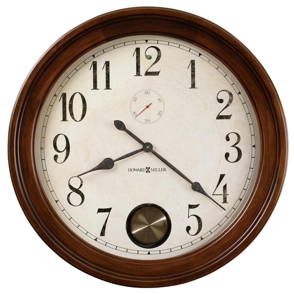 Howard Miller Sandringham Wall Clock 613108 - The Home Depot