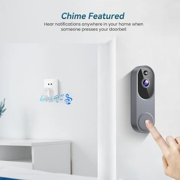 Wireless Doorbell Smart Doorbell No Wiring Blink Doorbell Camera