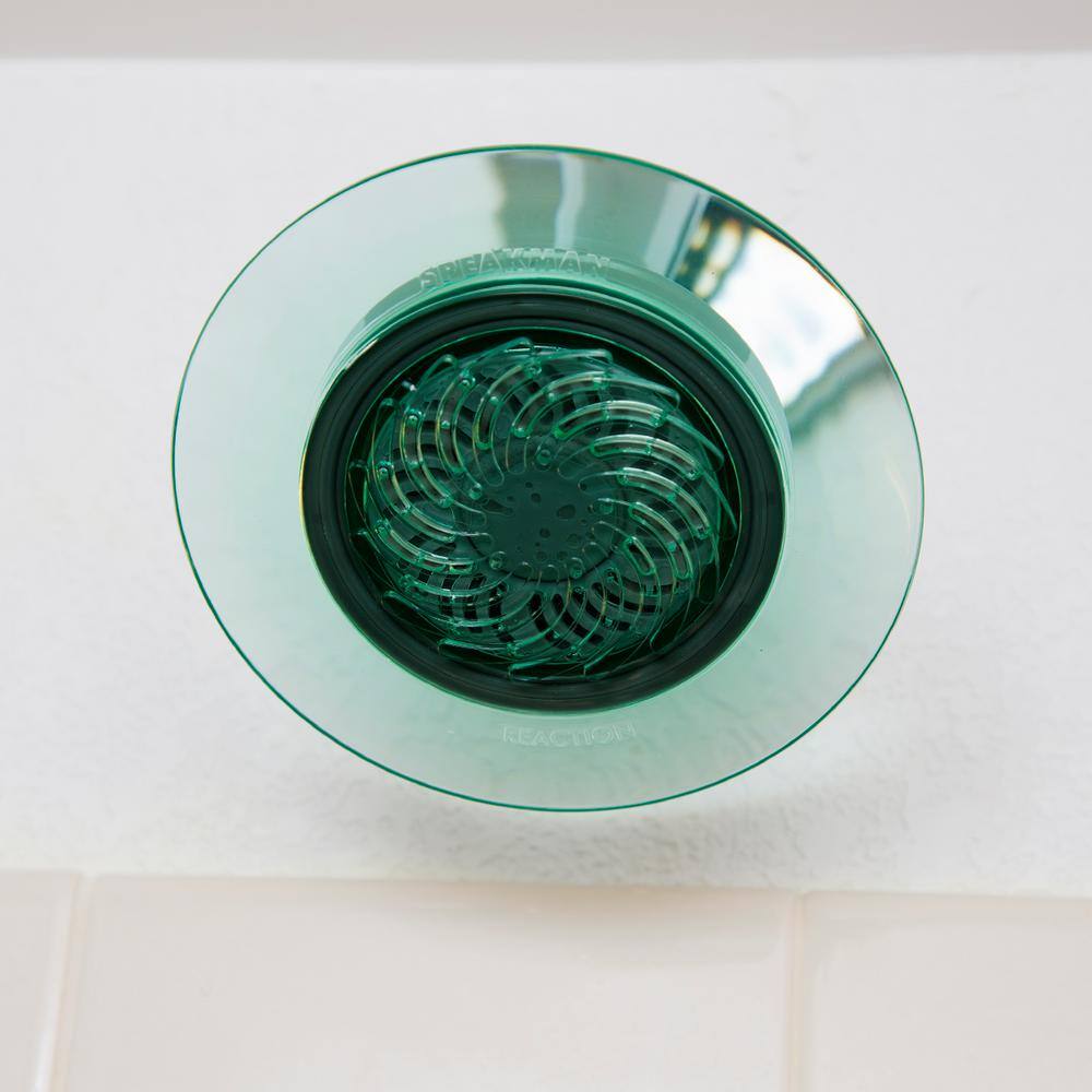 Jade Green 6" Pulse Wall Mounted Shower Head