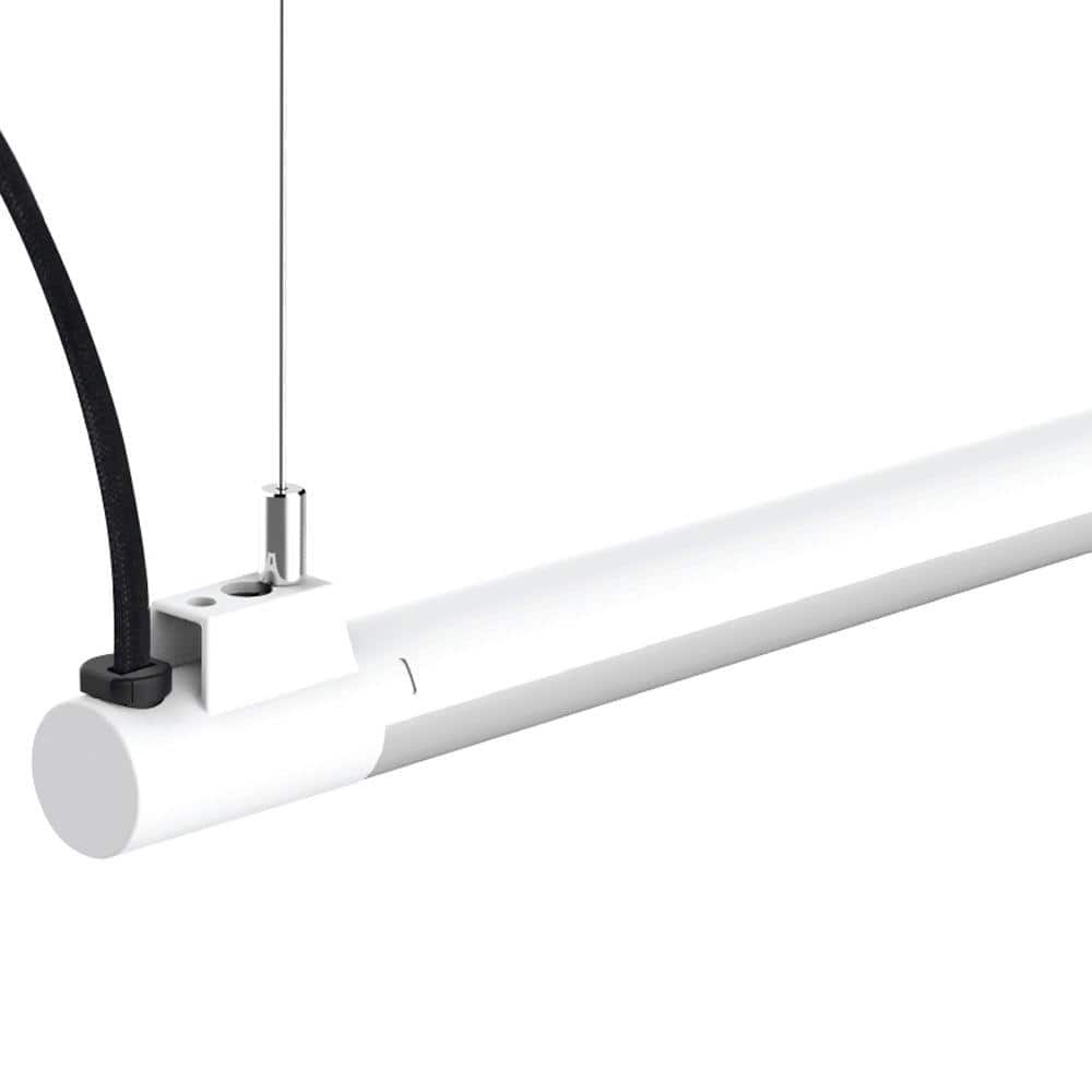 Feit Electric 4 ft. 1 Light  Watt White Integrated Utility LED