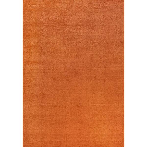 Bright House Solid Color Area Rug Orange 5' x 8' Bright House Solid Color Area Rug Orange 5' x 8'