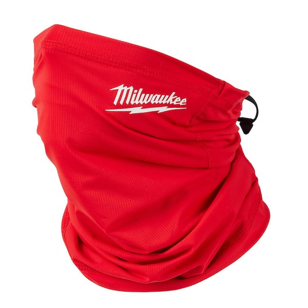 Milwaukee Red WORKSKIN Performance Neck Gaiter Cap 424R - The Home