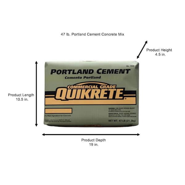 Quikrete 47 lb. Portland Cement 212805 - The Home Depot