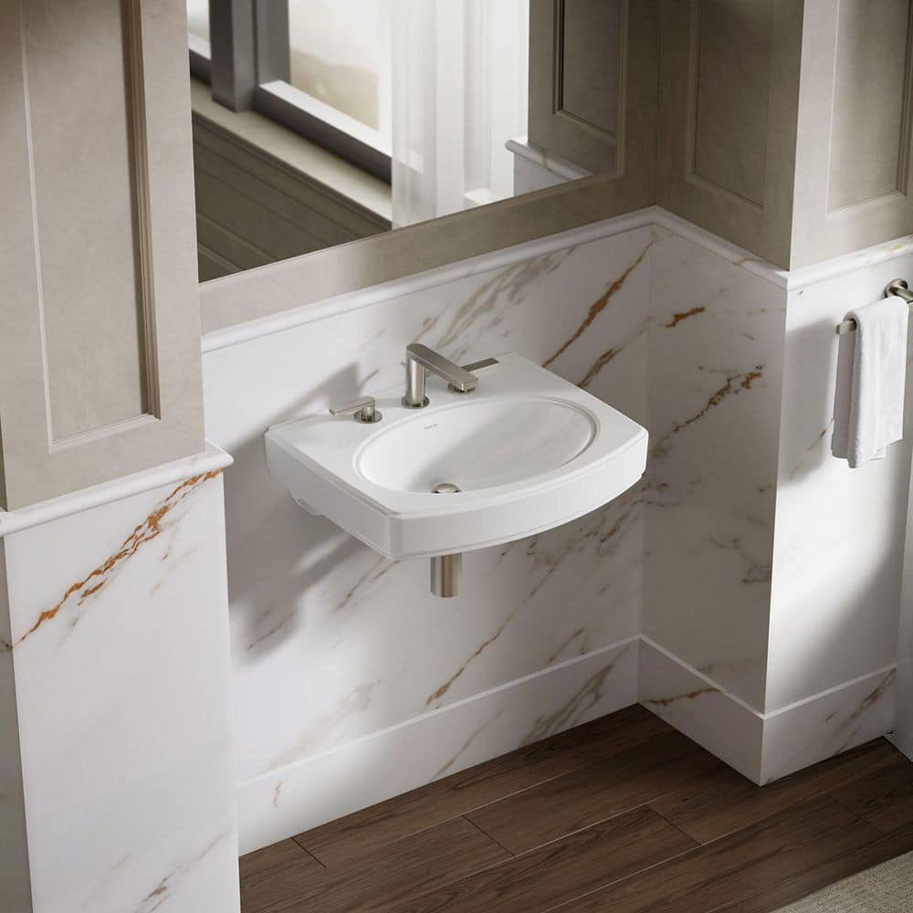 Have a question about KOHLER Pinoir 22 in. x 18 in. Wall Mounted