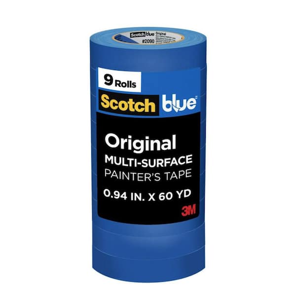 ScotchBlue 0.94 In. x 60 Yds. Original Multi-Surface Painter's Tape (9 Rolls)