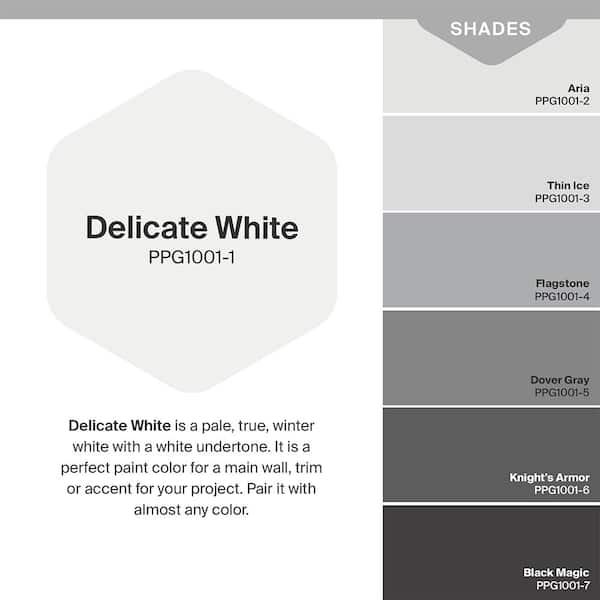 Glidden Interior Paint + Primer: Gray/Dover Gray, One Coat, Eggshell, 1-Gallon