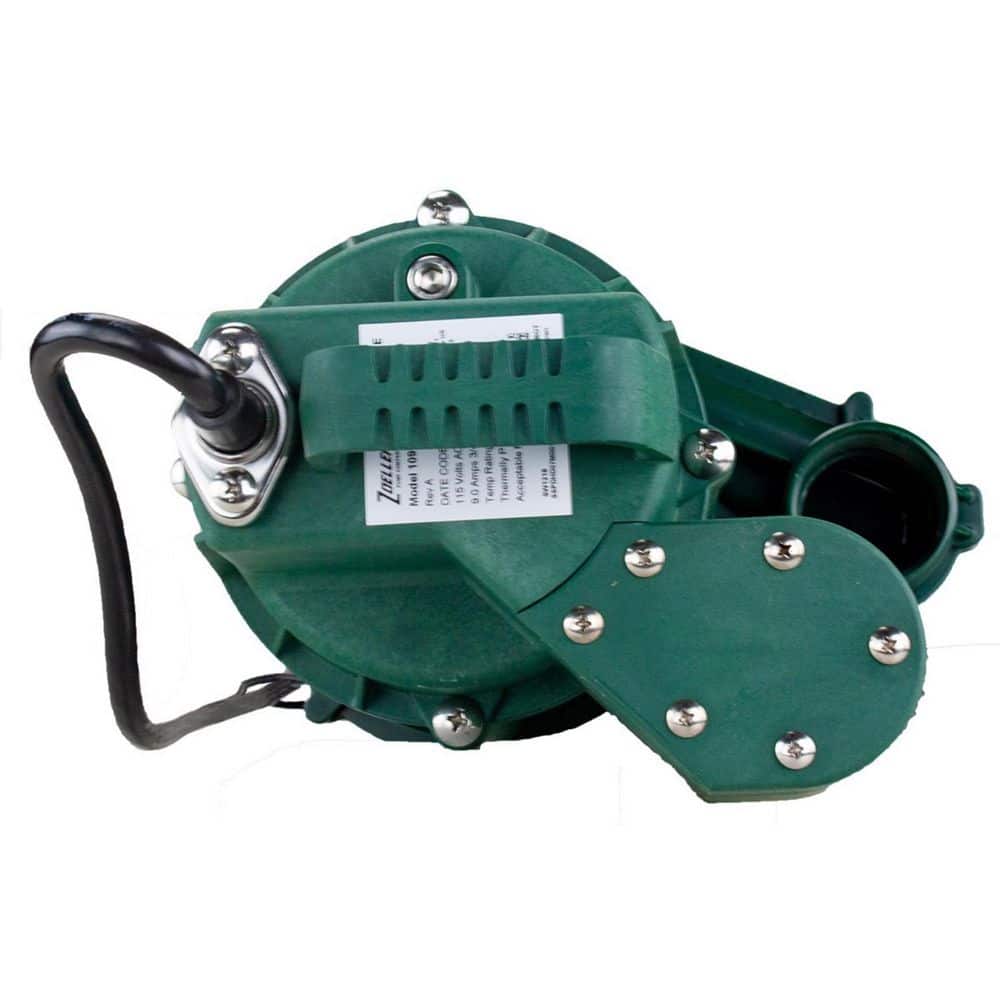 Zoeller 3/4 HP Cast Iron Vertical Float Switch Submersible Sump Pump