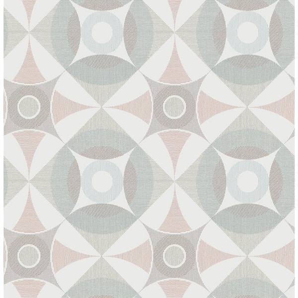 A-Street Prints Ellis Multicolor Geometric Paper Strippable Wallpaper (Covers 56.4 sq. ft.)