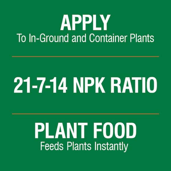 Water Soluble All Purpose Plant Food 4 lbs. For Indoor or Outdoor Plants, Feeds Instantly