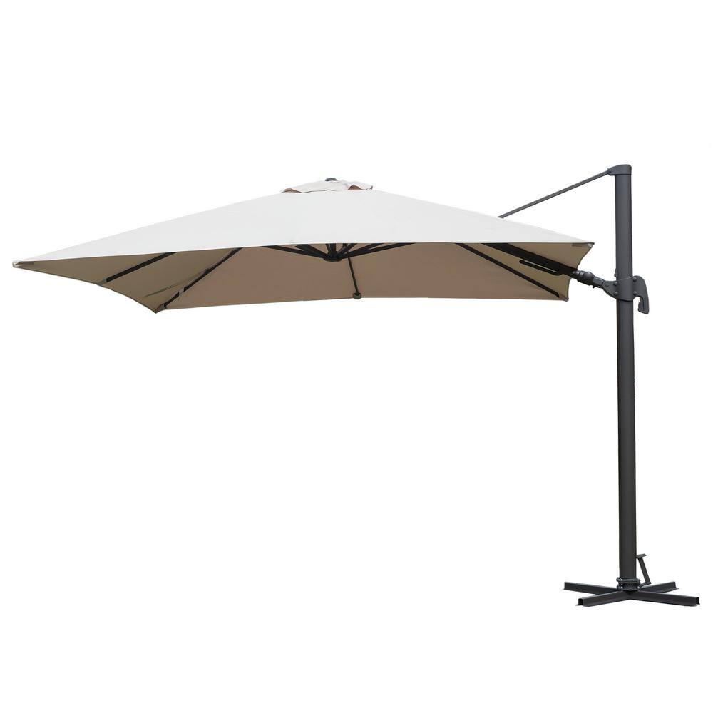 10 ft. Aluminum Frame Patio Umbrella 