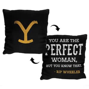 Yellowstone Perfect Woman Double Sided Jacquard Pillow
