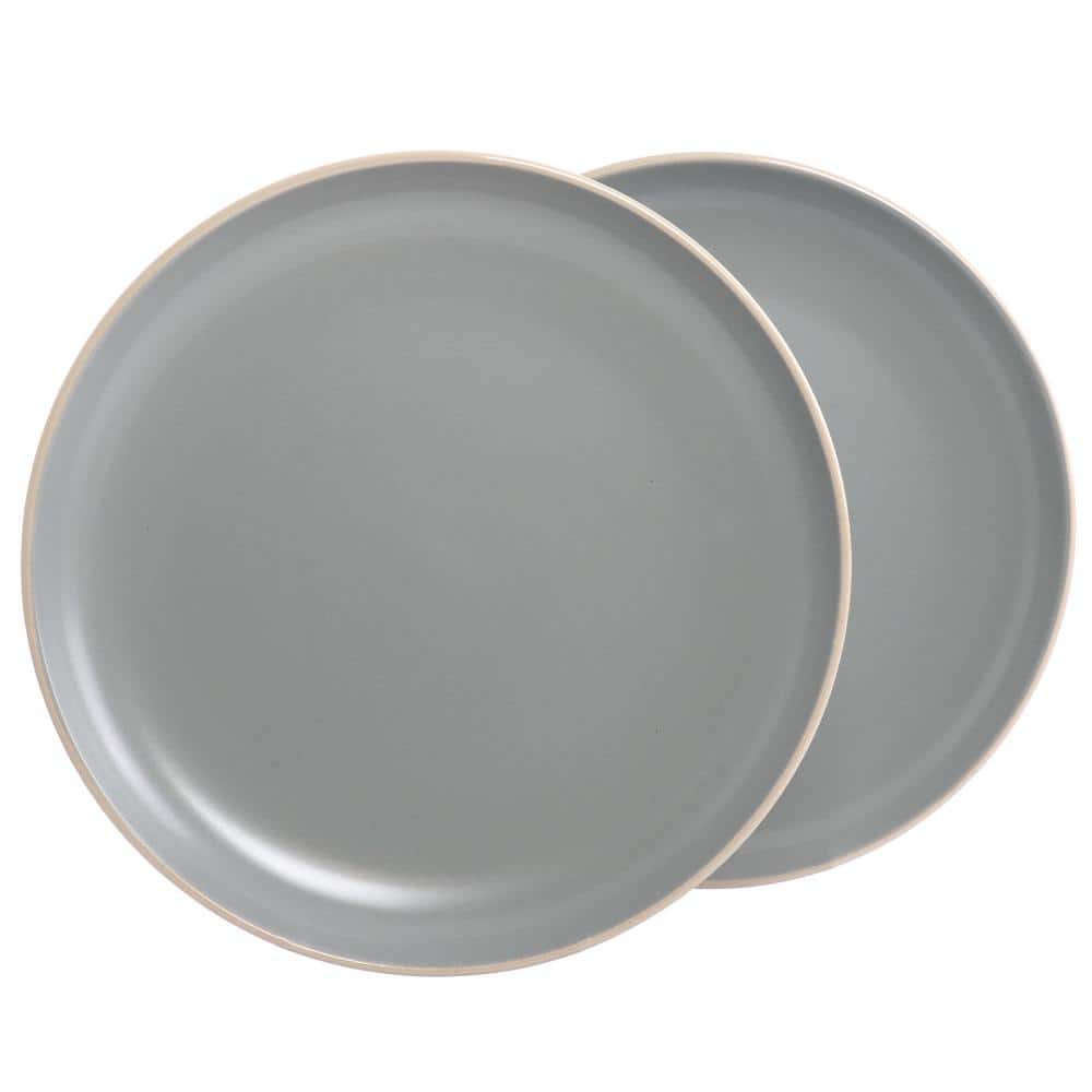Rockaway 2-Piece 10.5 in. Round Dinner Plate Set - Thumbnail 3