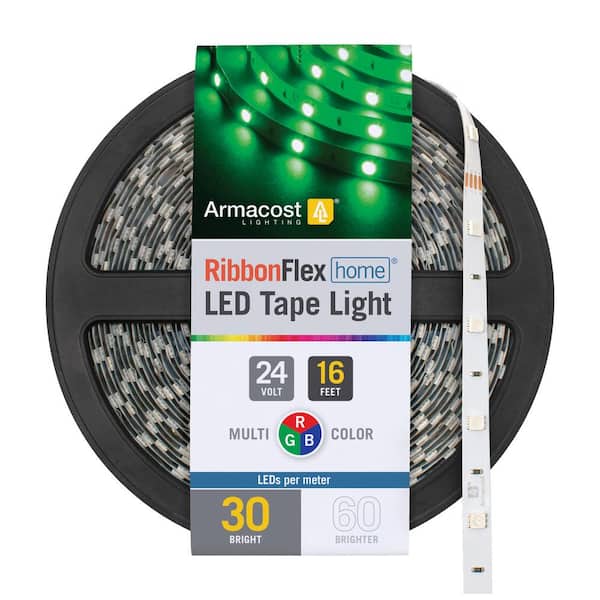 Armacost Lighting RibbonFlex Home 16.4 ft. (5 m) Multi-Color LED Tape Light 30 LEDs/Meter
