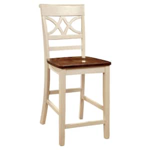 Torrington II Vintage White Counter Height Chair