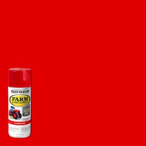 12 oz. Farm & Implement Toolbox Red Enamel Spray Paint (6-Pack)