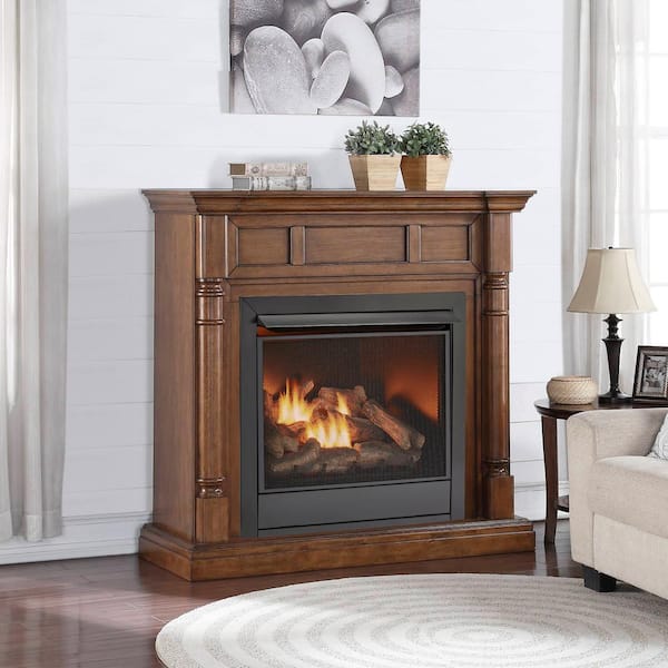 Duluth Forge FDI32R-M-WN Full Size Dual Fuel Ventless Fireplace