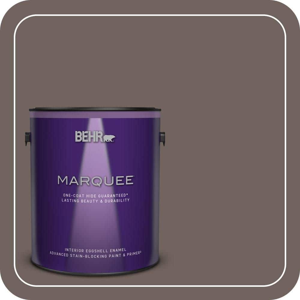 1 gal. #N140-6 Wright Brown One-Coat Hide Eggshell Enamel Interior Paint & Primer price history on PriceWatchPro