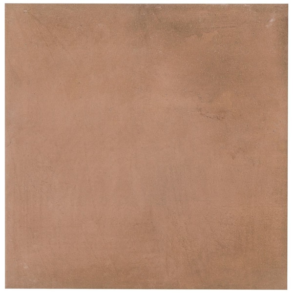 Citadel 4 in. x 4 in. Matte Rustic Terracotta Porcelain Plain Tile Sample (0.14 sq. ft.)