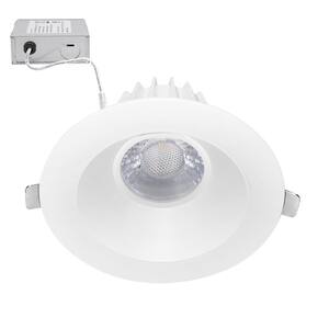 EnviroLite 4 in. White 4000K Canless Remodel Baffle Integrated LED Recessed  Light Kit EV490111WH40 - The Home Depot