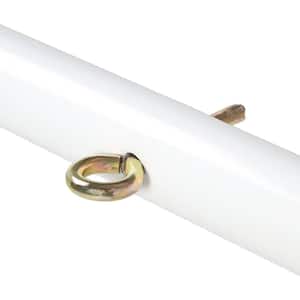 Steel White T-Assembly (3-Piece)