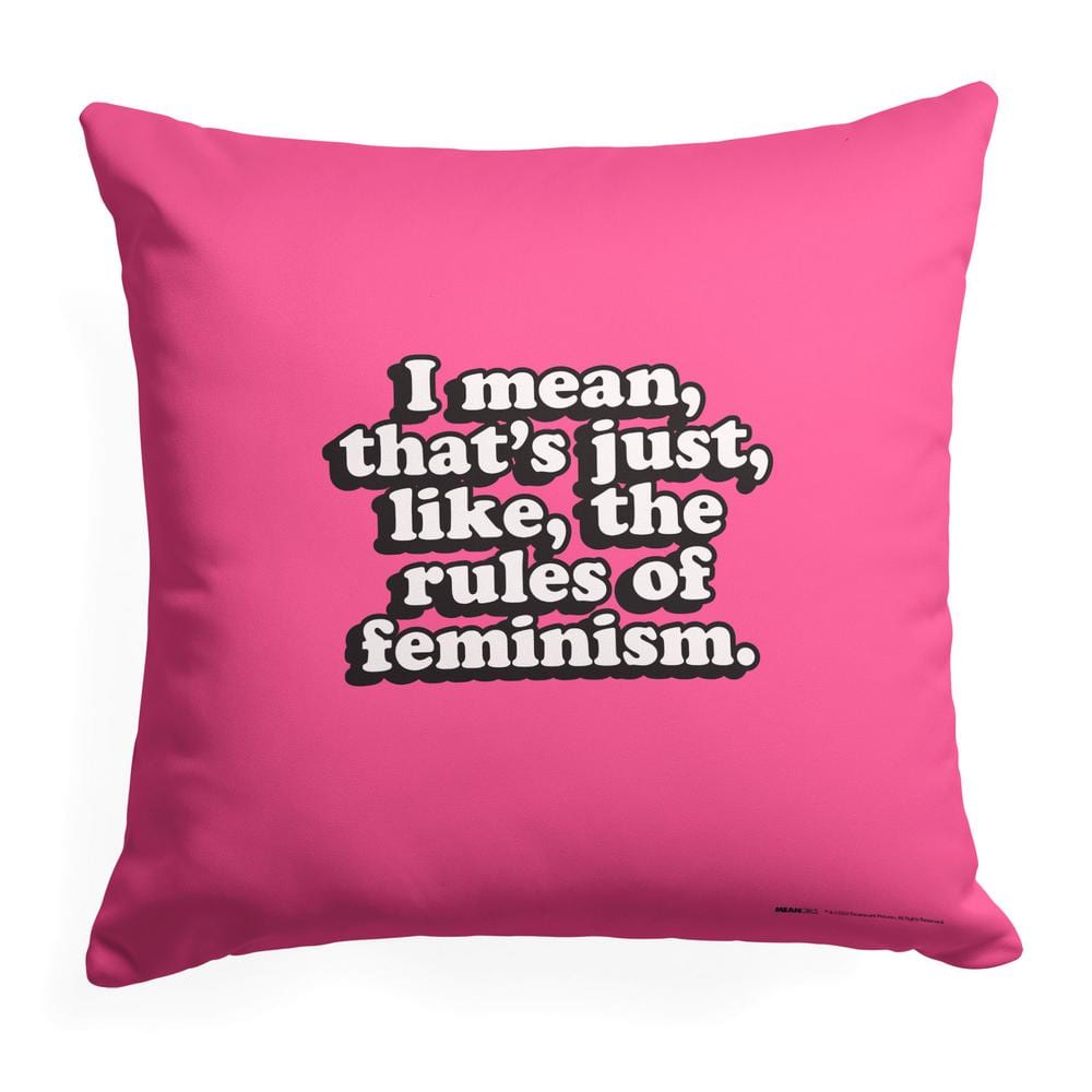 THE NORTHWEST GROUP Mean Girls Rules of Feminism Printed MultiColored