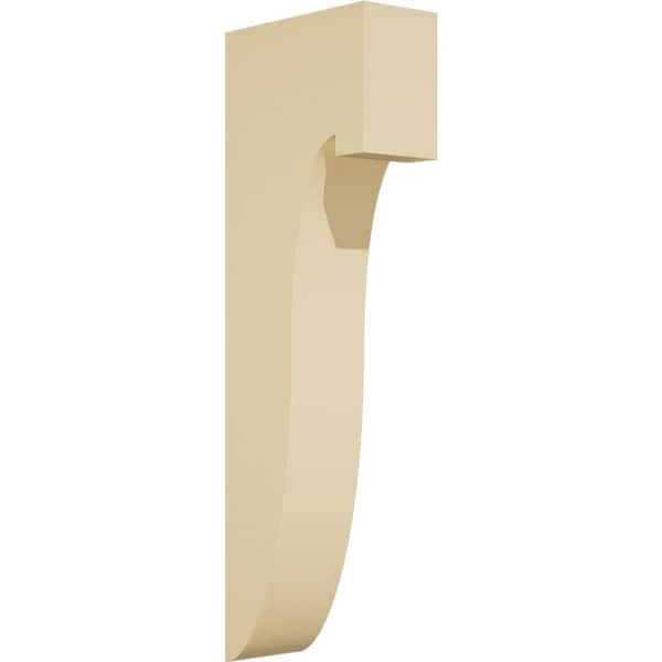 Ekena Millwork Del Monte 3 1/2 in. x 24 in. x 8 in. Polyurethane Corbel