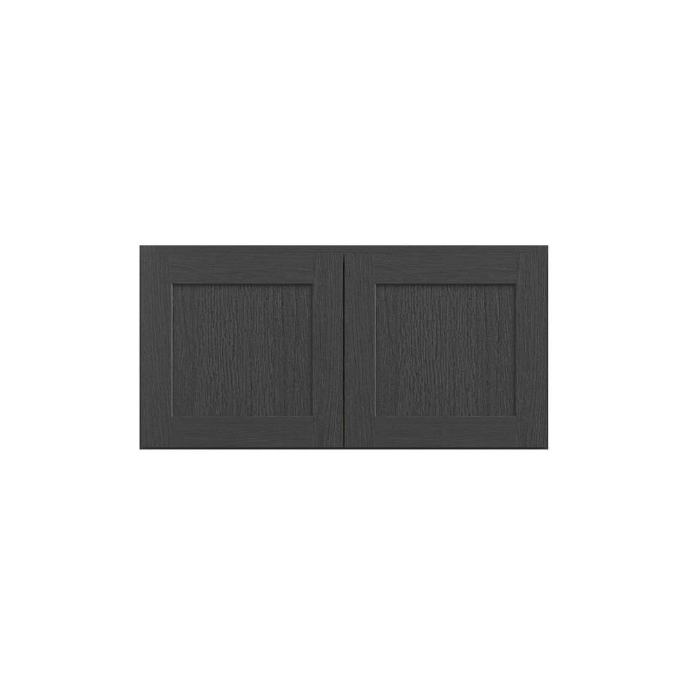 Jamestown Recessed 36 in. W x 18 in. H x 12 in. D in Espresso Plywood Assembled Wall Cabinet price history on PriceWatchPro