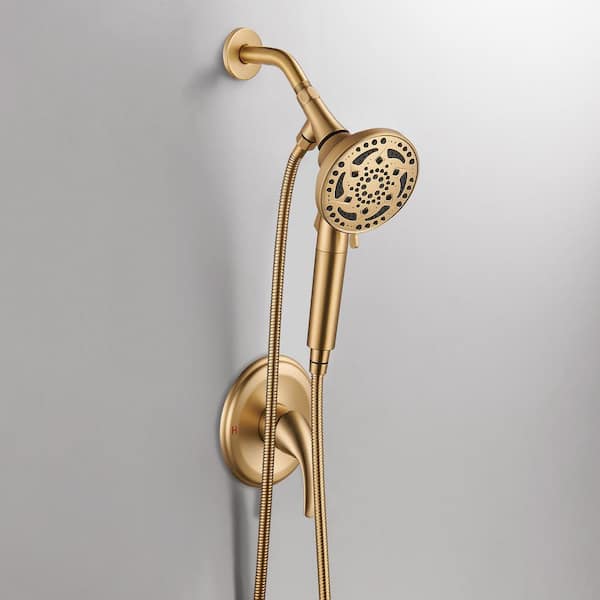 Zalerock Filter Single-Handle 7-Spray Patterns Shower Faucet 1.8