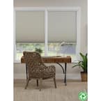 Cut-to-Width Ivory Cordless Blackout Eco Polyester Honeycomb Cellular Shade 25 in. W x 48 in. L