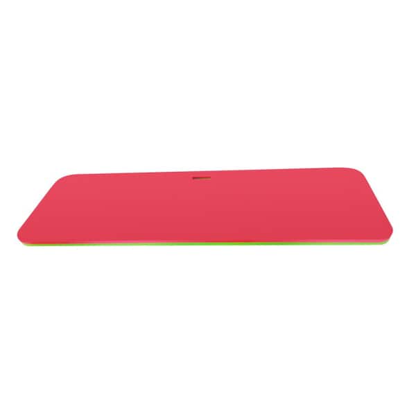 Trademark Innovations 75.5 in. L x 23.6 in. W Reversible Foam Floating Water Pool Float Pad Lounger Mat (Hot Pink/Green)