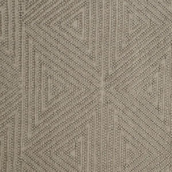2 ft. x 8 ft. Tan, Ivory Geometric Area Rug