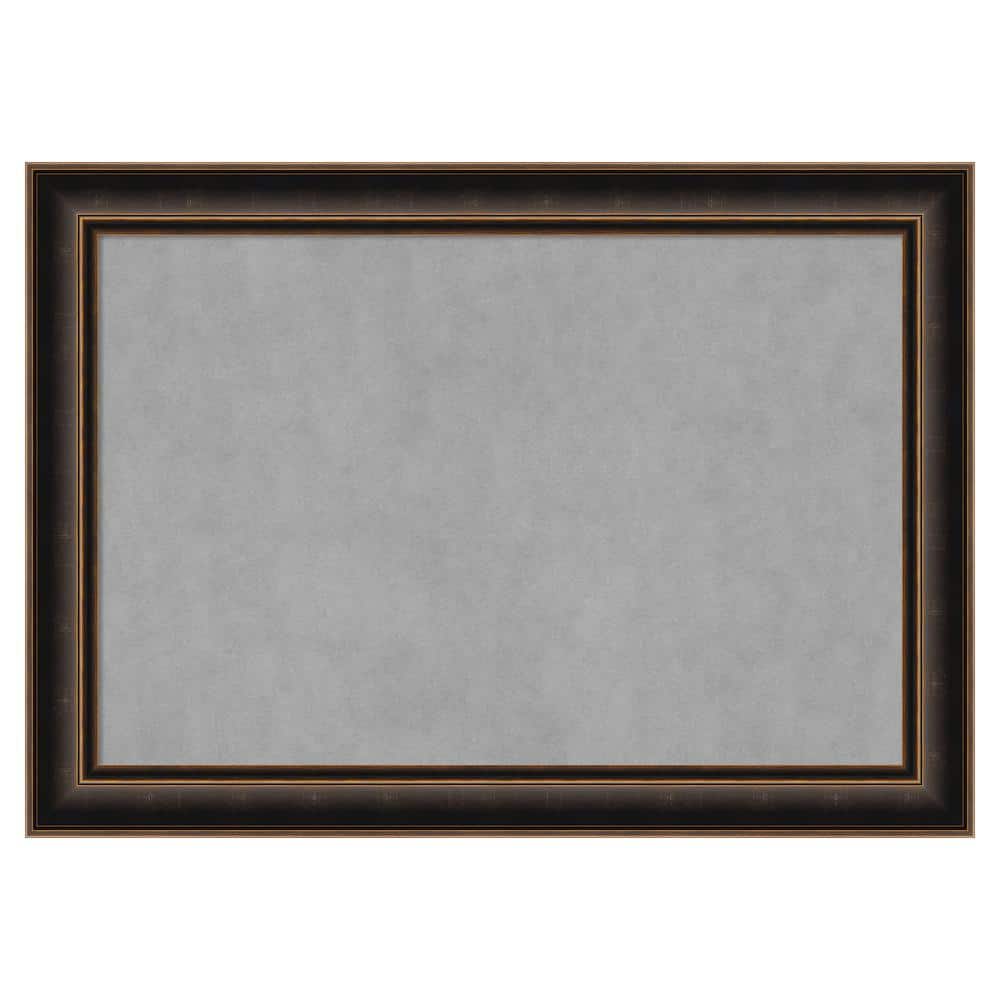 Villa Oil Rubbed Bronze Framed Magnetic Memo Board