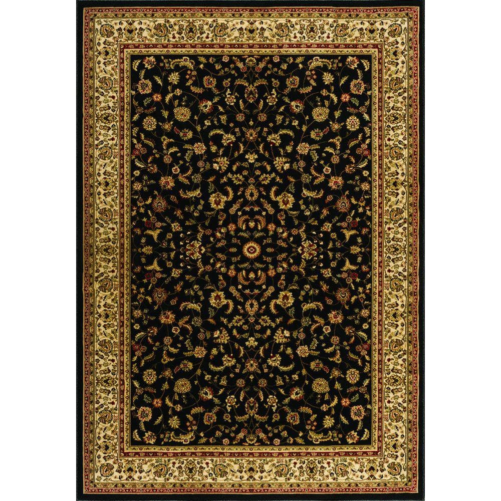 Sapphire Sarouk Black 8 ft. x 11 ft. Area Rug price history on PriceWatchPro