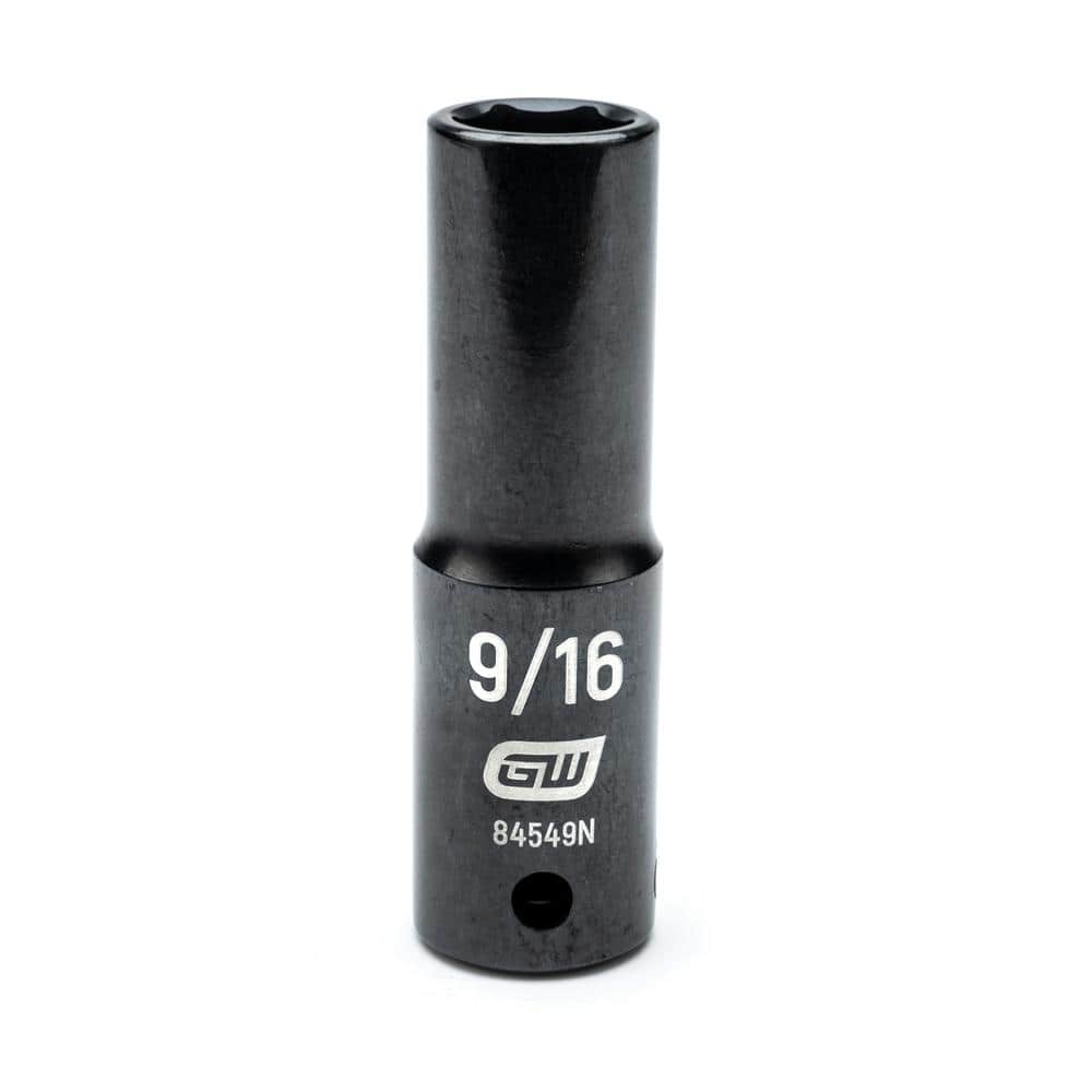 1/2 in. Drive 6 Point SAE Deep Impact Socket 9/16 in. price history on PriceWatchPro