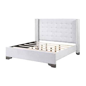 Koble Reclina Oak Upholstered Lift-Up Storage Bed - King HM-BD004