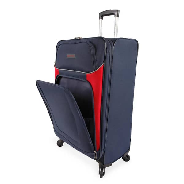Nautica Oceanview 5-pc Softside Luggage Set - Navy Red NT-EV-1700-5-NY -  The Home Depot