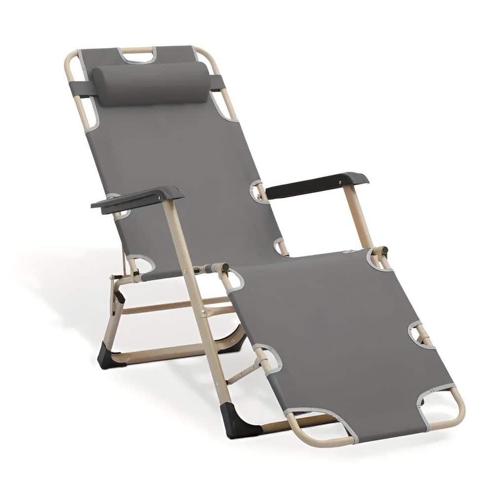 【Adul】PATIO ZXRLHX 3-Piece Patio Bistro Set, Gray, Outdoor Chairs with