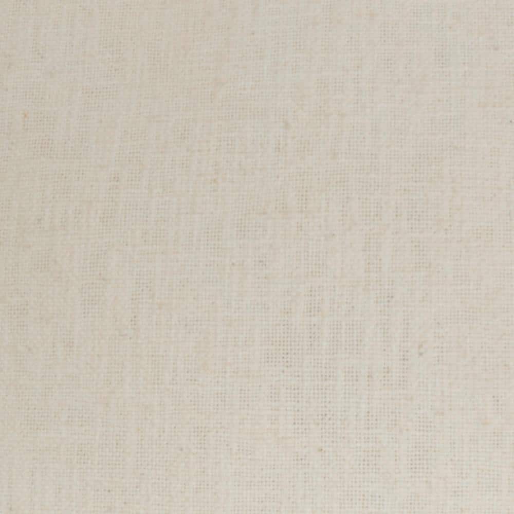 Ivory Stonewash Cotton Square Throw Pillow with Fringe Edges