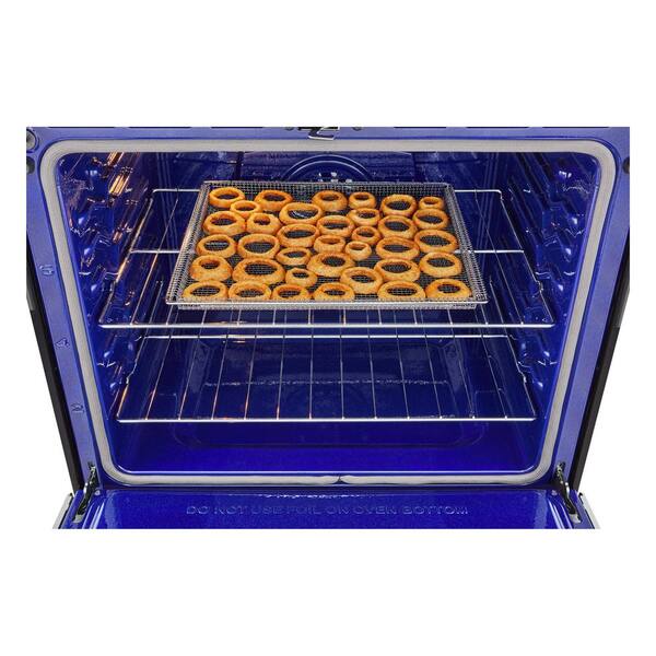 LG - 6.3 cu. ft. SMART Induction Slide-In Range in PrintProof Stainless Steel with Convection, EasyClean, and Air Fry Tray