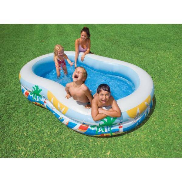 Minnidip Pool ADULT kid Inflatable Designer Kiddie Pool Gilded Marble New  in box