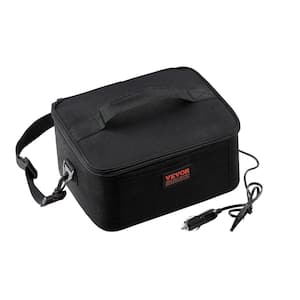 Portable Oven 12V Car Food Warmer, 2 qt. 55W Portable Mini Personal Microwave, Electric Heated Lunch Bag
