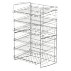 Atlantic Gravity-Fed Compact Double Canrack – Kitchen Organizer, Durable  Steel Construction, Stackable or Side-by-Side, PN in Silver