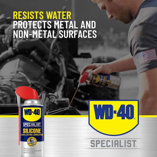 WD-40 SPECIALIST 11 oz. Silicone, Quick-Drying Lubricant with