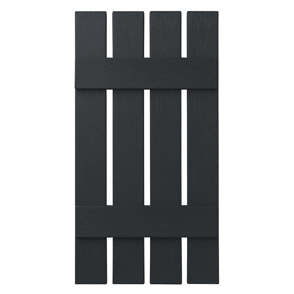 16 in. x 35 in. Polypropylene 4-Board Open Board and Batten Shutters Pair in Blackwatch Green price history on PriceWatchPro