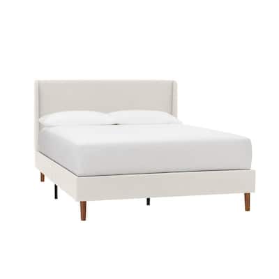 Handale Ivory Upholstered King Bed (78.5 in W. X 38.60 in H.)