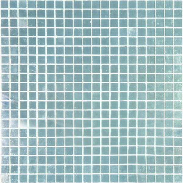 Apollo Tile Altin Glossy Silver 11.6 in. x 11.6 in. Glass Mosaic Wall and Floor Tile (18.69 sq. ft./case) (20-pack)