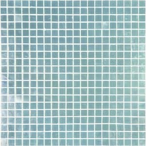 Altin Glossy Silver 11.6 in. x 11.6 in. Glass Mosaic Wall and Floor Tile (18.69 sq. ft./case) (20-pack)