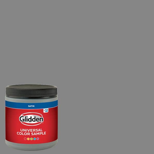 Glidden 8 oz. PPG1001-5 Dover Gray Satin Interior Paint Sample